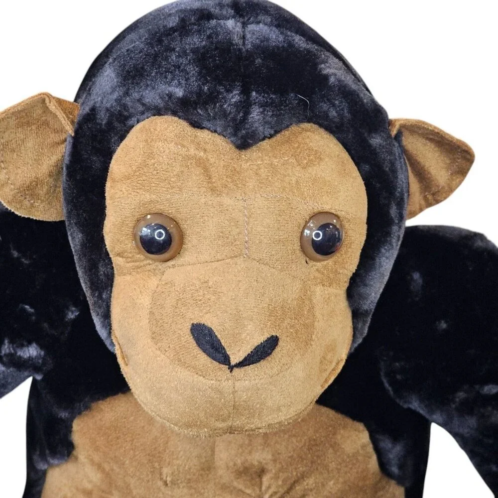 Melissa and‎ Doug Giant 19” Chimpanzee Monkey Plush Realistic Jungle Animal